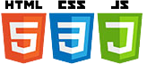 Logo HTML, CSS et JavaScript