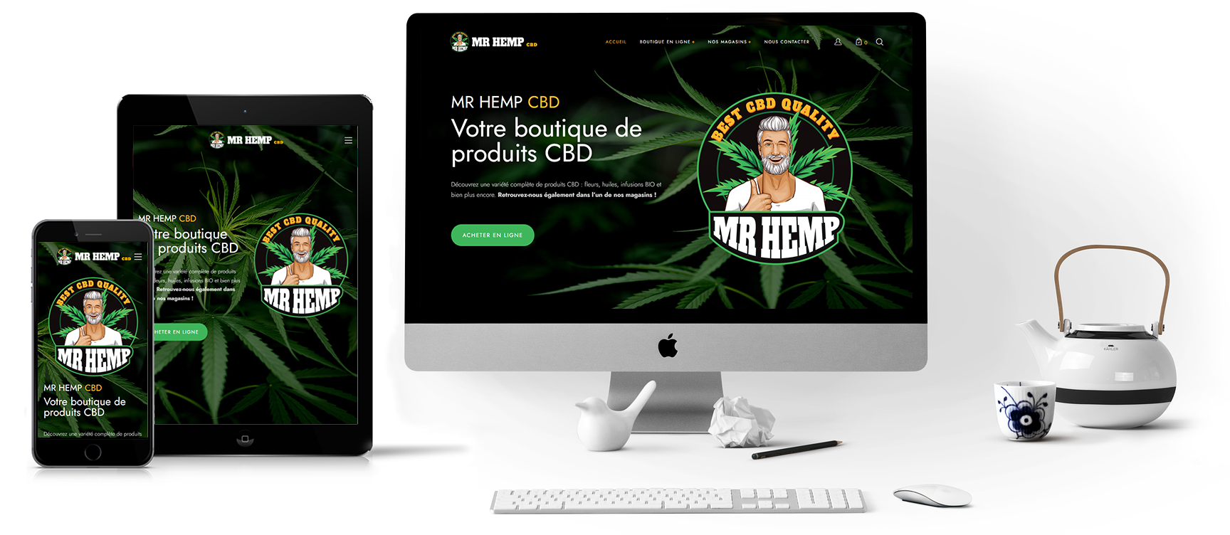 Présentation du projet Mr Hemp CBD